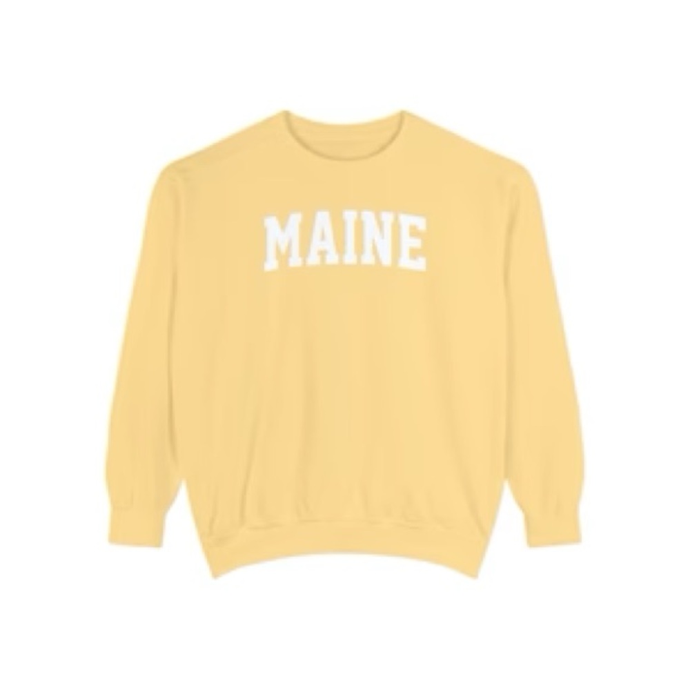 Yellow MAINE Sweatshirt💛
